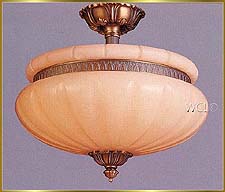 Alabaster Chandeliers Model: RL 1333-37